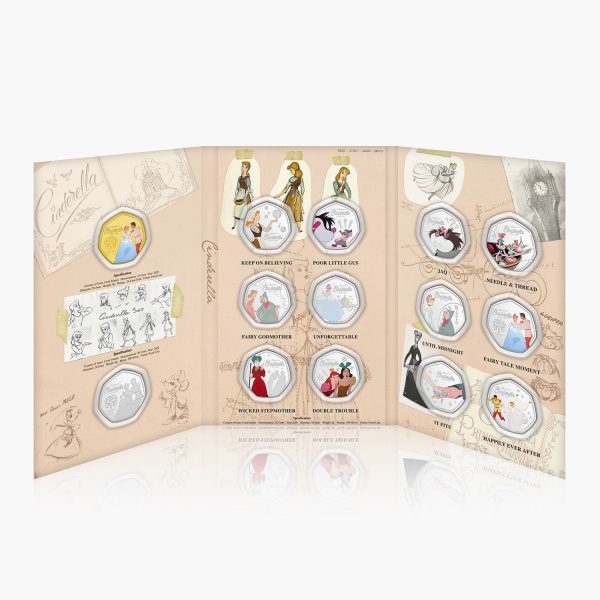 70 Years Of Cinderella Complete Coin Collection Cheap