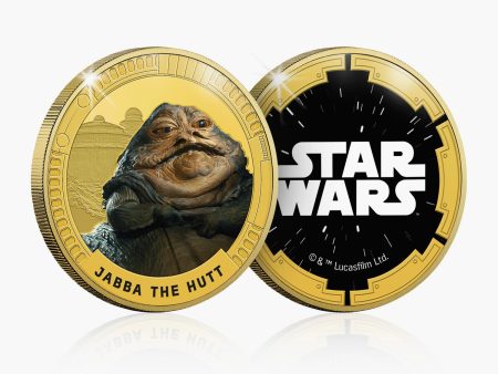 Jabba The Hutt Gold - Plated Commemorative Sale