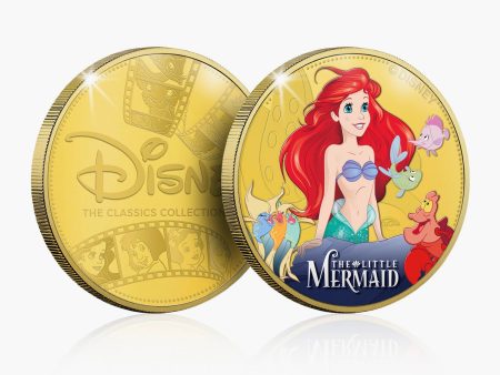 The Little Mermaid Gold-Plated Commemorative For Cheap