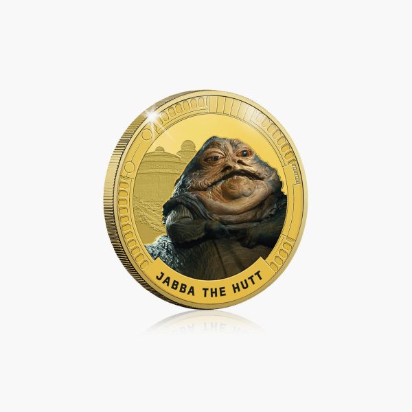 Jabba The Hutt Gold - Plated Commemorative Sale