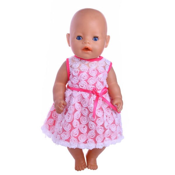 Doll Clothes 15 Styles T-Shirt+Skirt Pants Unicorn Dress Fit 18 Inch American Doll&43 Cm Baby Doll For Our Generation Girl`s Toy Online Hot Sale