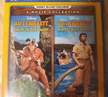 DAVY CROCKETT 2-MOVIE COLLECTION 60TH ANNIVERSARY BLU-RAY Cheap